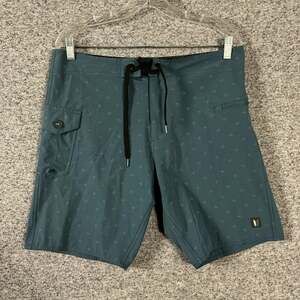 Linksoul Men's Size 33 blue Drawstring Summer Board Shorts